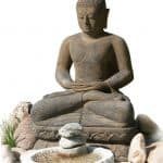 Buddha Meditation Steine